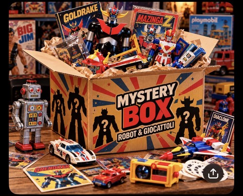 Mystery box robot - mystery, giocattoli