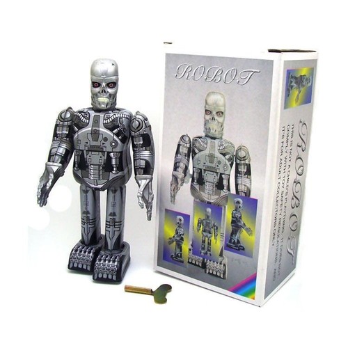 Tin robot action figure - action, ms288
