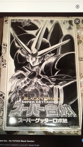 Getter robot black - getter, go
