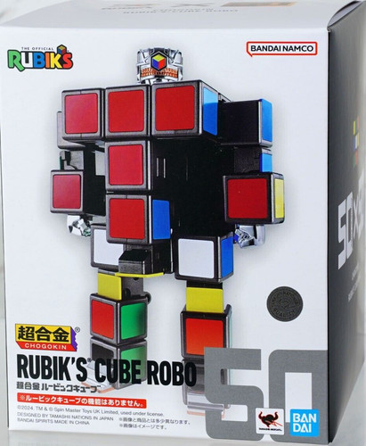 Chogokin rubik cube robo il - rubik`s,