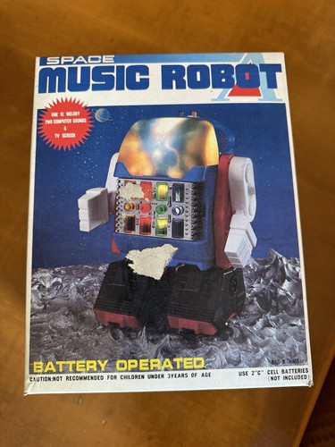 Music space robot - music,