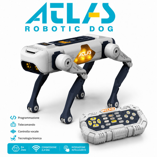 Atlas cane robot telecomandato - atlas,