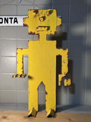 Robot ferro artigianale - robot, in