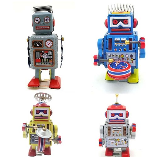 Robot tinplate giocattoli - tinplate,